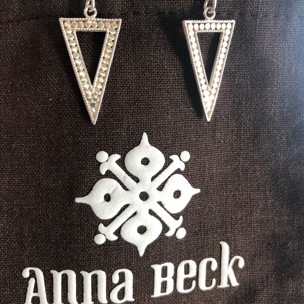 Anna Beck Triangle Earrings
